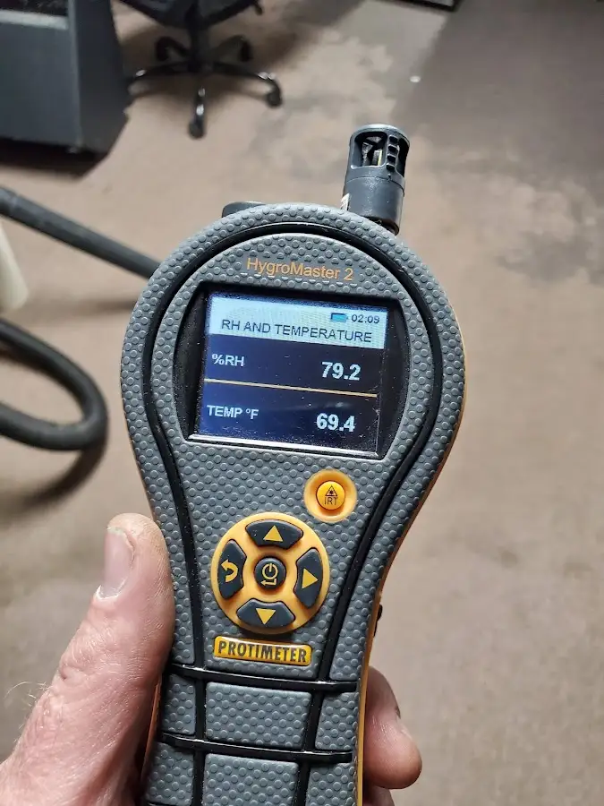 Moisture meter humidity assessment for Fire & Smoke Damage Restoration in Doral